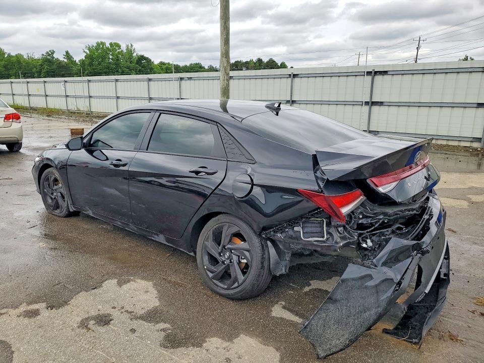 2026 Hyundai Elantra VIN KMHLM4DG8TU104440 COPART salvage auction — REAR END, Al - Cert Of Title-Salvage Title, sold $4,750 on 2026-07-23 (photo 2)