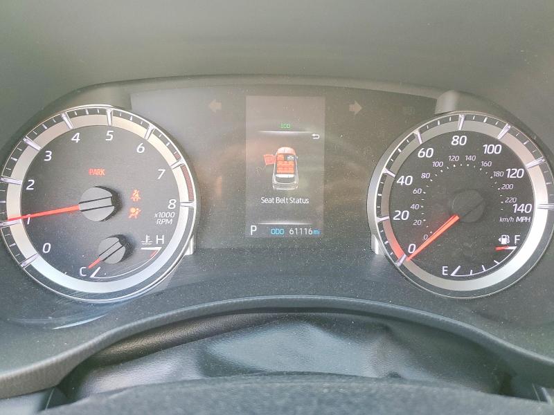2020 Toyota Highlander VIN 5TDZZRAH8LS007771 COPART salvage auction — SIDE, Salvage Title, sold $8,300 on 2026-07-10 (photo 9)