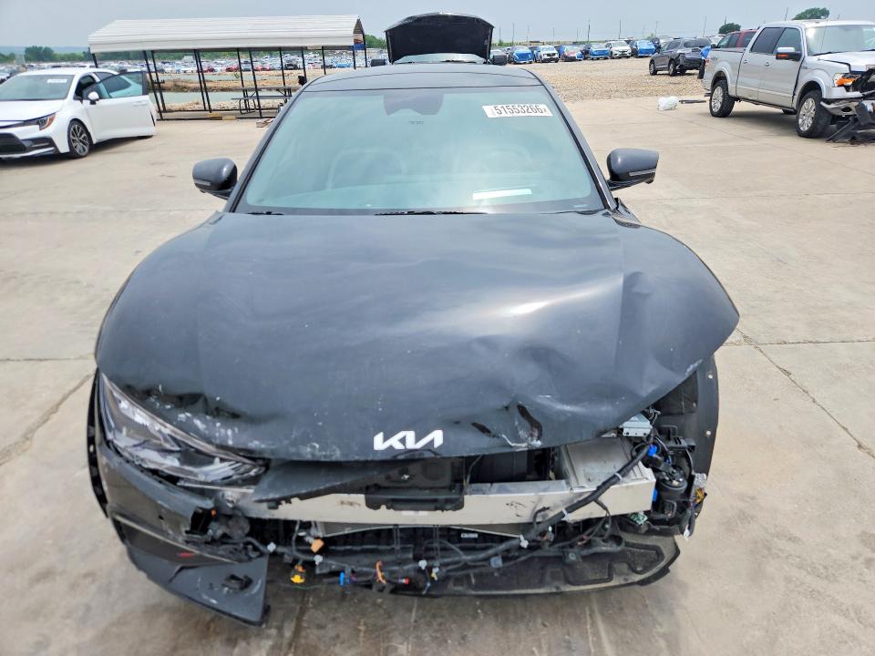 2024 Kia Ev6 VIN KNDC44LA6R5206694 COPART salvage auction — FRONT END, TX - CERTIFICATE OF TITLE, sold $10,600 on 2026-07-09 (photo 5)