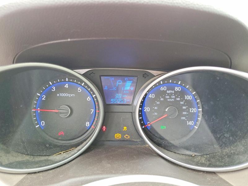 2012 Hyundai Tucson VIN KM8JU3ACXCU443154 COPART salvage auction — FRONT END, Mi - Cert Of Title-Salvage Vehicle, sold $200 on 2026-07-22 (photo 9)