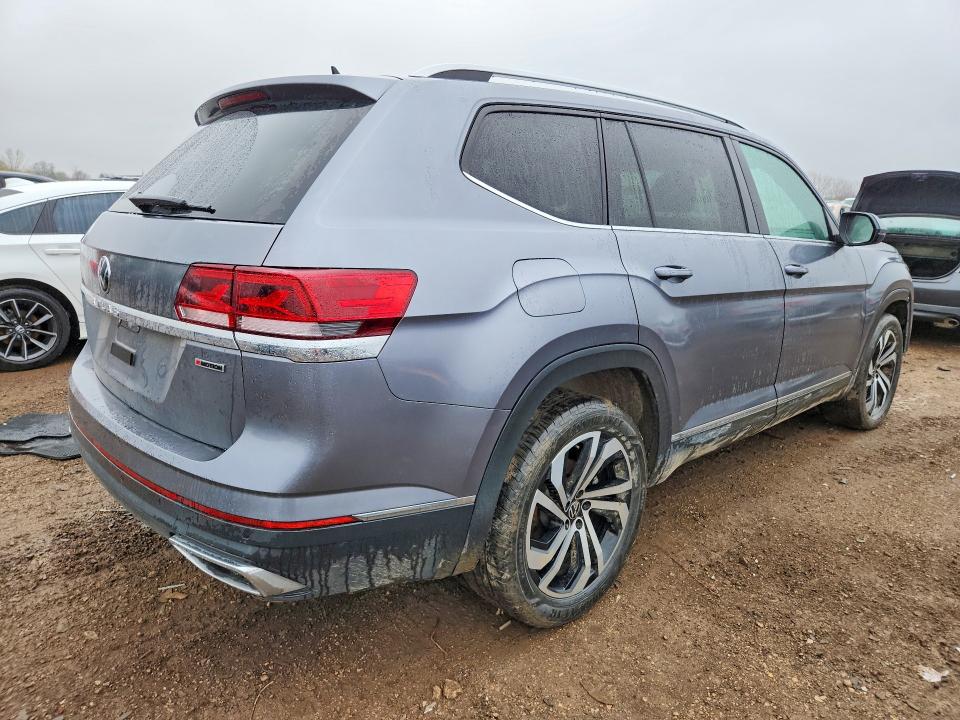 2022 Volkswagen Atlas VIN 1V2BP2CAXNC514737 COPART salvage auction — FRONT END, Il - Salvage Certificate, sold $8,100 on 2026-07-28 (photo 3)