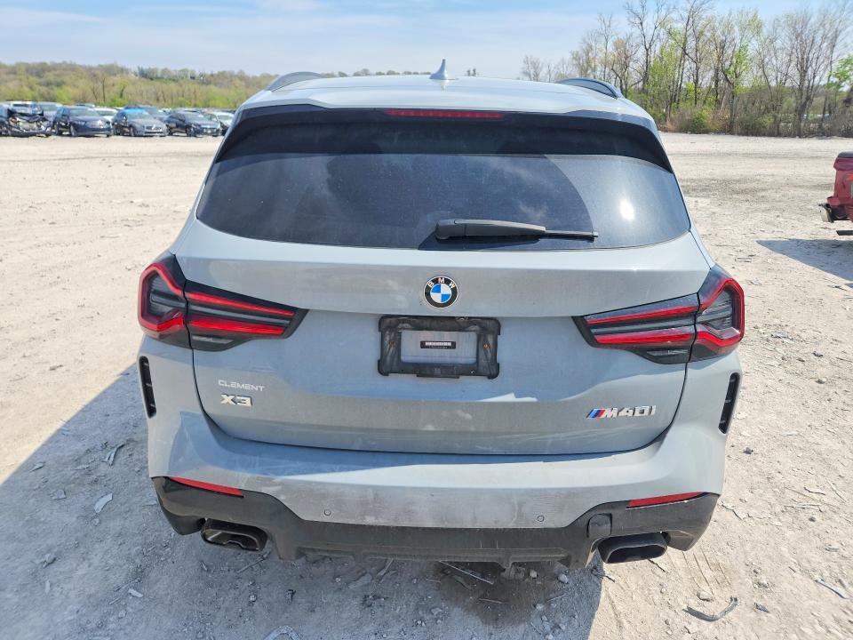 2023 BMW X3 VIN 5UX83DP01P9P33878 COPART salvage auction — SIDE, Il - Salvage Certificate, sold $24,500 on 2026-07-06 (photo 6)