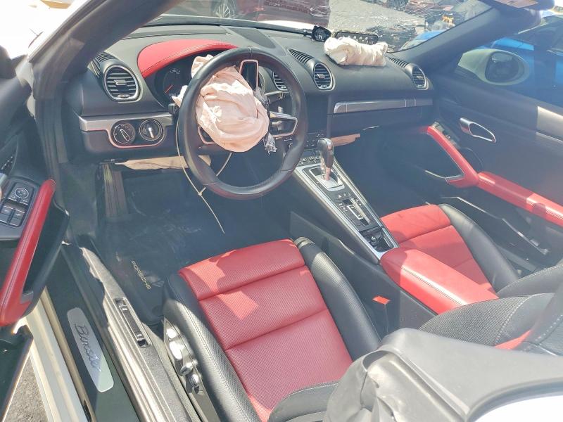 2017 Porsche Boxster VIN WP0CA2A88HS220979 COPART salvage auction — FRONT END, Fl - Cert Of Title Slvg Rebuildable, sold $15,900 on 2026-07-24 (photo 8)