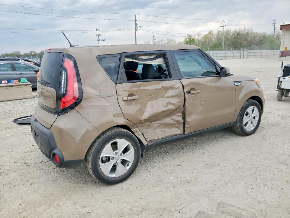 2015 Kia Soul VIN KNDJN2A20F7167461 COPART salvage auction — SIDE, Id - Salvage Certificate Of Title, sold $1,050 on 2026-07-31 (photo 3)