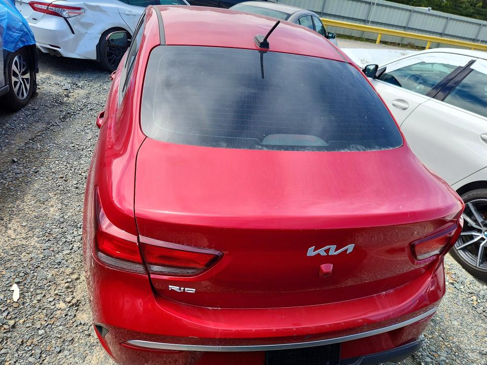 2022 Kia Rio VIN 3KPA24AD9NE490864 COPART salvage auction — FRONT END, La - Permit To Sell, sold $2,000 on 2026-07-09 (photo 6)