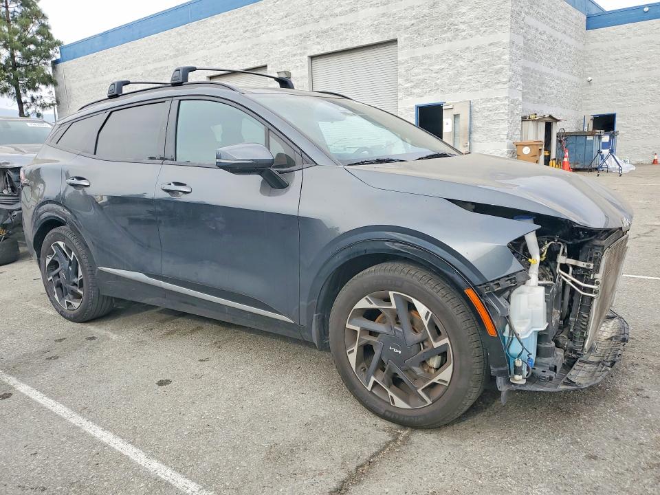 2023 Kia Sportage VIN 5XYK53AF8PG051376 COPART salvage auction — FRONT END, Ca - Salvage Certificate, sold $500 on 2026-07-21 (photo 4)