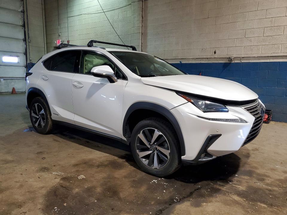 2020 Lexus Nx VIN JTJGJRDZ6L5003501 COPART salvage auction — FRONT END, Mi - Certificate Of Title, sold $9,300 on 2026-07-14 (photo 4)