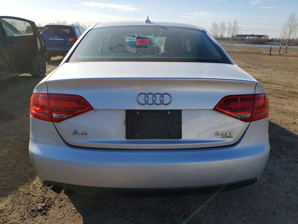 2009 Audi A4 VIN WAUSF78K49N025082 COPART salvage auction — FRONT END, Ab - Oop - Salvage, sold $475 on 2026-07-28 (photo 6)