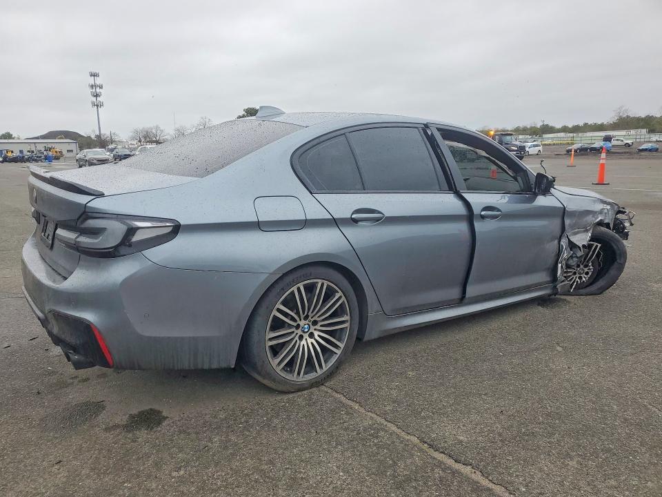 2019 BMW 5er VIN WBAJE7C56KWW34979 COPART salvage auction — FRONT END, Id - Salvage Certificate Of Title, sold $13,100 on 2026-07-08 (photo 3)