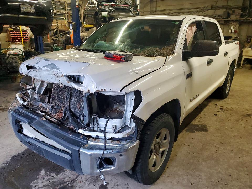 2019 Toyota Tundra VIN 5TFDY5F15KX783107 COPART salvage auction — FRONT END, On - Permit Salvage, sold $9,000 on 2026-07-07 (photo 1)
