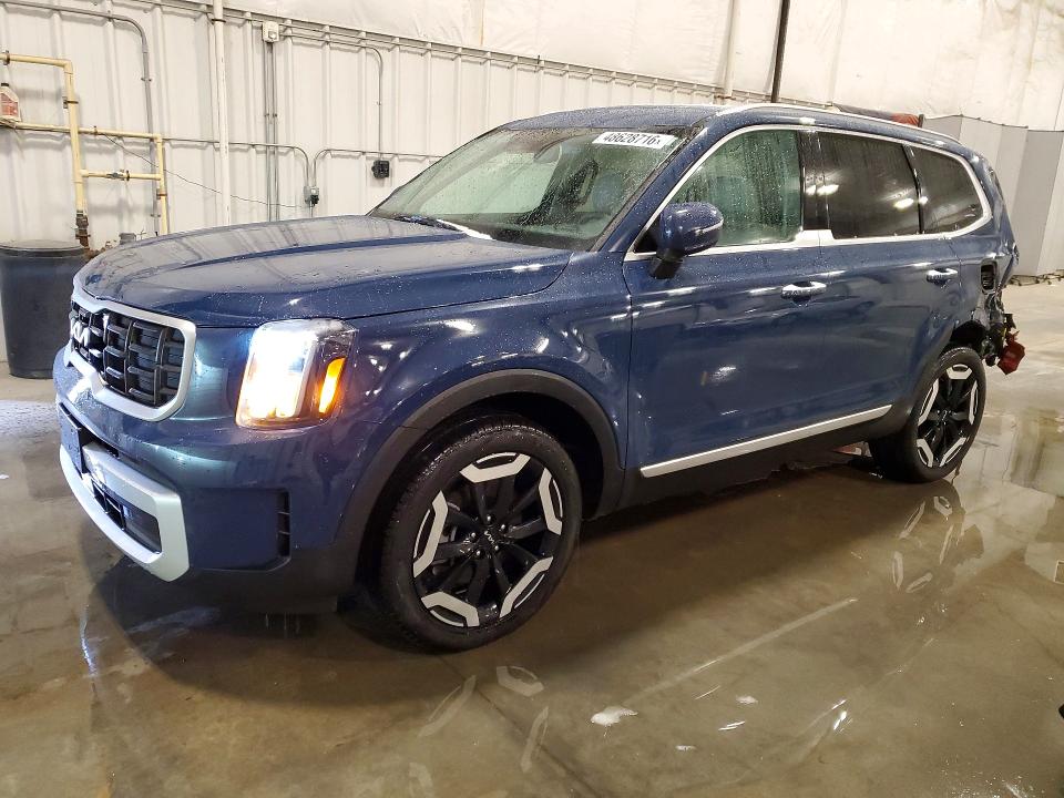 2024 Kia Telluride VIN 5XYP6DGC0RG531985 COPART salvage auction — REAR END, Mn - Cert Of Title-Salvage, sold $12,900 on 2026-07-06 (photo 1)