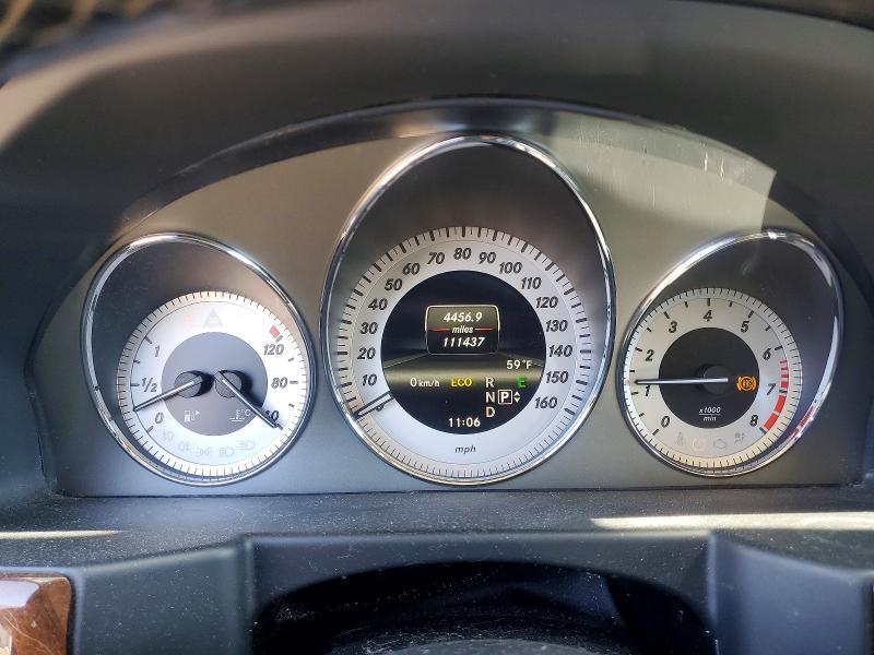 2013 Mercedes-benz Glk-klasse VIN WDCGG8JB3DG082693 COPART salvage auction — FRONT END, Salvage Title, sold $3,100 on 2026-08-19 (photo 9)