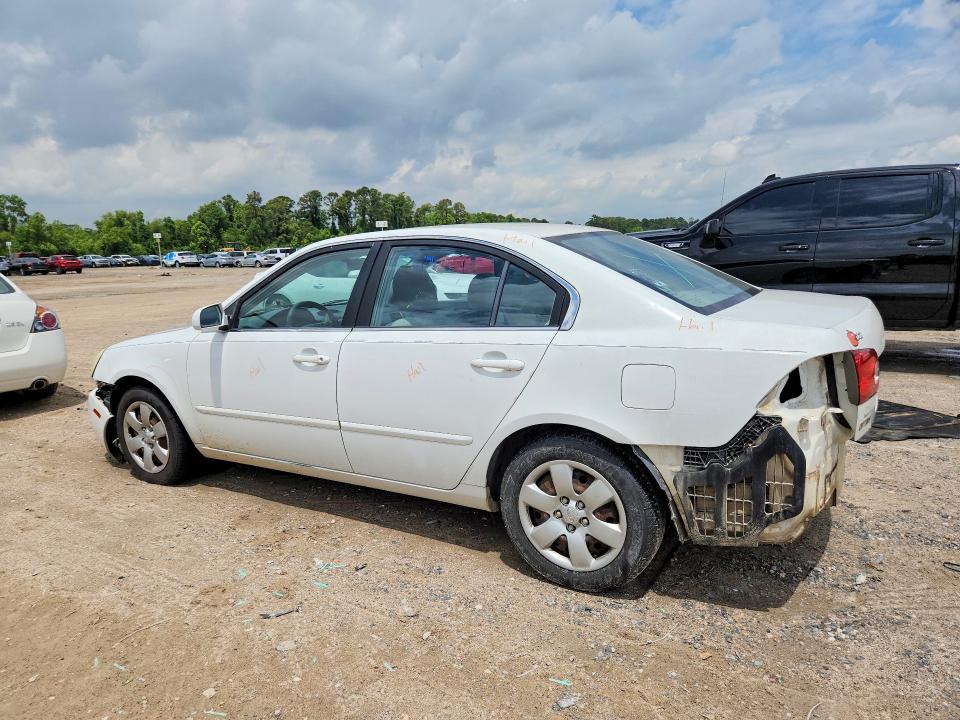 2007 Kia Optima VIN KNAGE123X75094928 COPART salvage auction — REAR END, TX - SALVAGE VEHICLE TITLE (P), sold $200 on 2026-07-21 (photo 2)