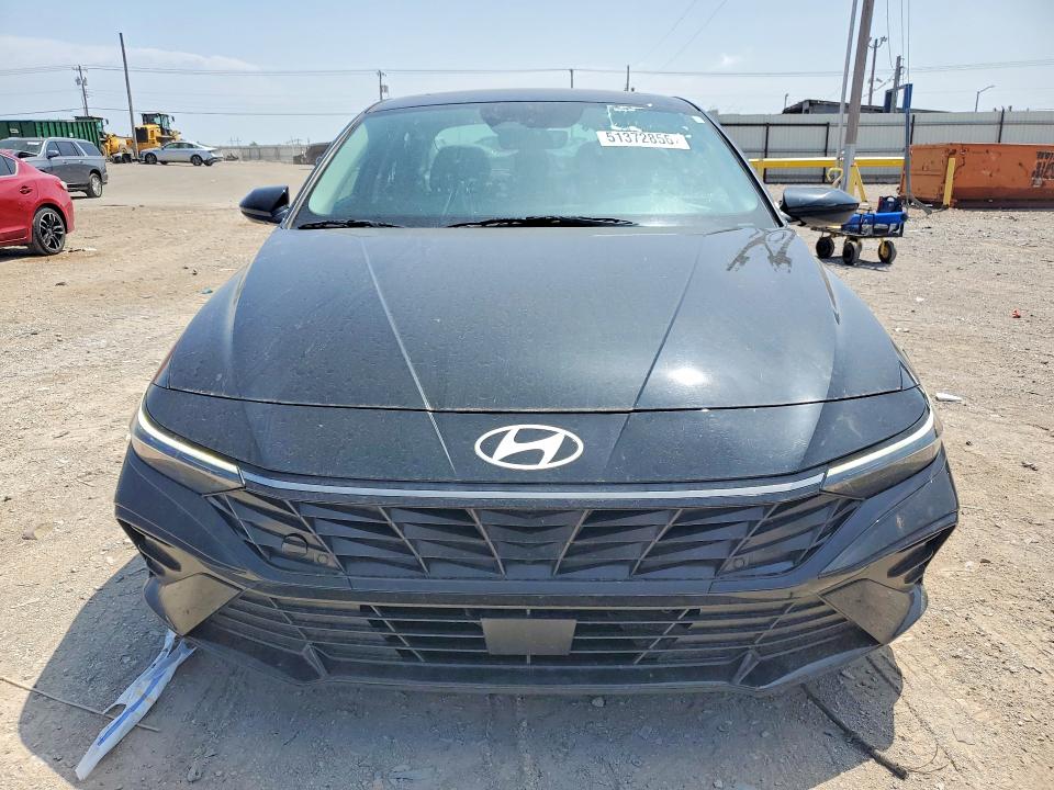 2025 Hyundai Elantra VIN KMHLS4DG9SU911506 COPART salvage auction — REAR END, Ok - Certificate Of Title, sold $8,500 on 2026-07-07 (photo 5)