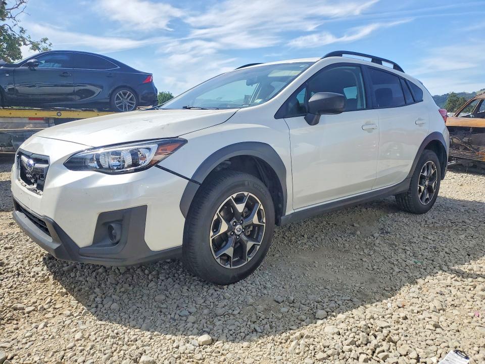 2018 Subaru VIN JF2GTAAC2JH350447 COPART salvage auction — REAR END, Ca - Salvage Certificate, sold $3,500 on 2026-07-14 (photo 1)