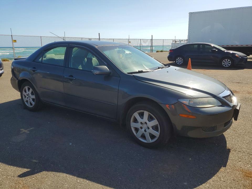 2005 Mazda 6 VIN 1YVFP80C655M59679 COPART salvage auction — REAR END, Hi - Certificate Of Salvage, sold $70 on 2026-07-20 (photo 4)