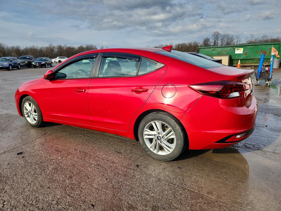 2020 Hyundai Elantra VIN 5NPD84LFXLH588353 COPART salvage auction — WATER/FLOOD, Pa - Cert Of Salvage-W=Flood Veh, sold $1,800 on 2026-07-02 (photo 2)