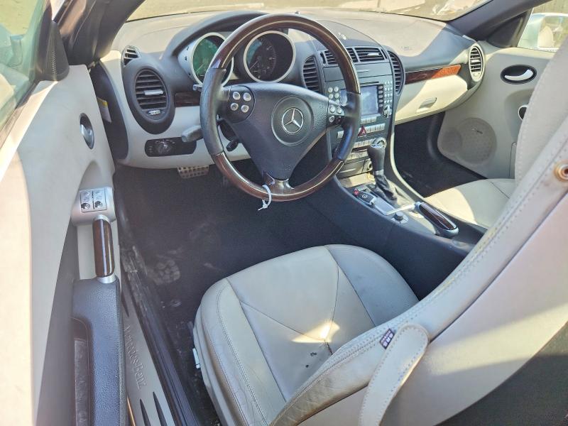 2005 Mercedes-benz Slk-klasse VIN WDBWK56F75F045162 COPART salvage auction — FRONT END, MD - CERT OF SALVAGE > 75% DAMAGE, sold $375 on 2026-07-31 (photo 8)
