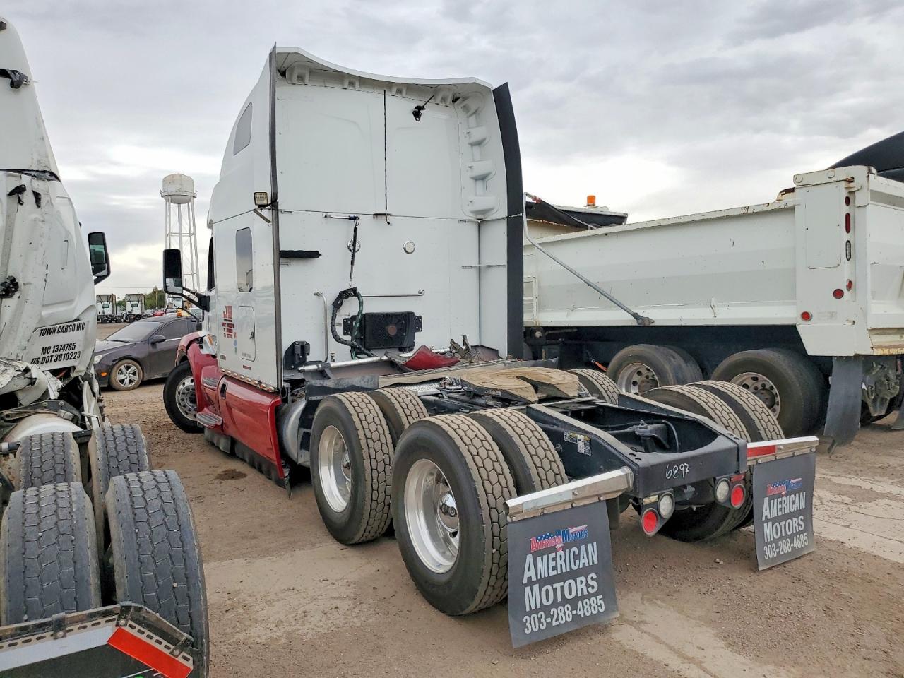 2021 Peterbilt 579 VIN 1XPBDP9X8MD720665 COPART salvage auction — Front End, AZ - CERT OF TITLE - SALVAGE, sold $9,900 on 2026-10-15 (photo 3)