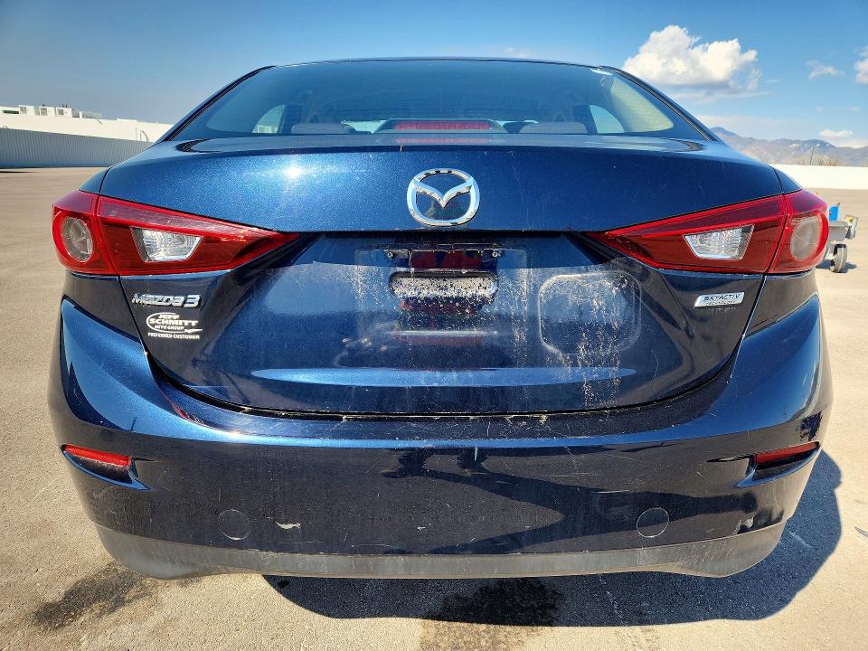 2015 Mazda 3 VIN JM1BM1T70F1261675 COPART salvage auction — FRONT END, Ut - Salvage Certificate, sold $1,350 on 2026-07-24 (photo 6)
