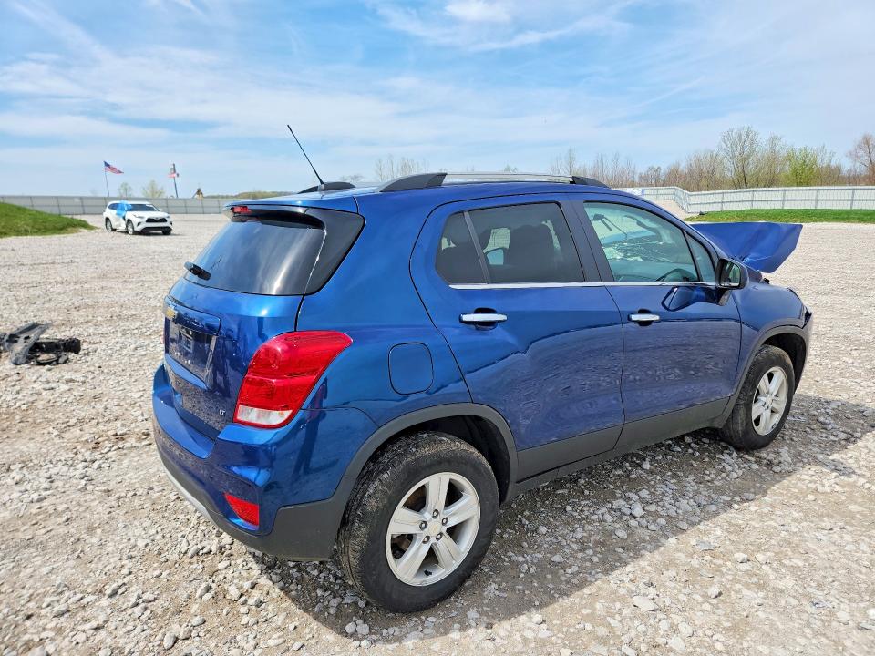 2020 Chevrolet Trax VIN 3GNCJPSB2LL137246 COPART salvage auction — FRONT END, MI - CERTIFICATE OF TITLE, sold $750 on 2026-07-09 (photo 3)