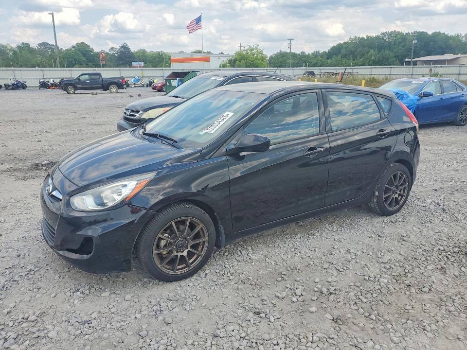 2014 Hyundai Accent VIN KMHCT5AE4EU173494 — COPART salvage auction photo