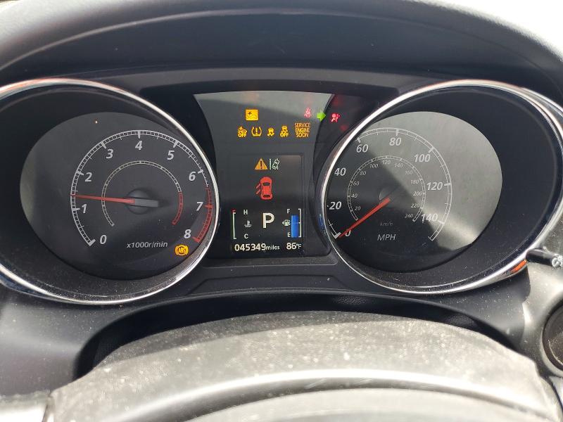 2021 Mitsubishi Outlander VIN JA4APUAUXMU028325 COPART salvage auction — MECHANICAL, Tx - Salvage Vehicle Title (P), sold $3,600 on 2026-07-06 (photo 9)