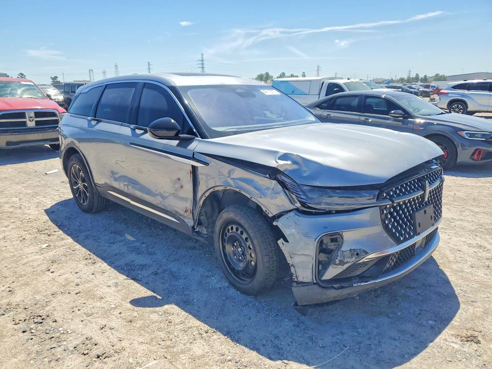 2025 Lincoln Nautilus VIN 5LMPJ8J49SJ921795 COPART salvage auction — FRONT END, Tx - Salvage Vehicle Title, sold $12,900 on 2026-07-28 (photo 4)