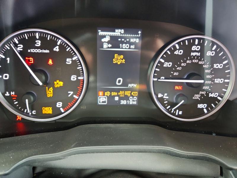 2025 Subaru VIN JF2SLDDC4SH615796 COPART salvage auction — FRONT END, Co - Public - Salvage Title, sold $7,300 on 2026-07-13 (photo 9)