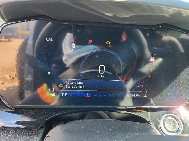 2024 Chevrolet Trax VIN KL77LJE29RC242199 COPART salvage auction — FRONT END, Nm - Cert Of Title-Salvage, sold $2,650 on 2026-07-23 (photo 9)