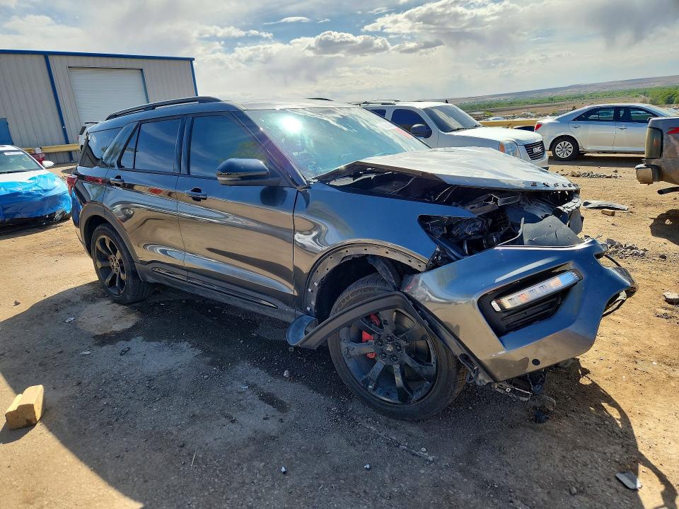 2020 Ford Explorer VIN 1FM5K8GC5LGB41362 COPART salvage auction — FRONT END, Nm - Cert Of Title-Salvage, sold $3,100 on 2026-07-02 (photo 4)
