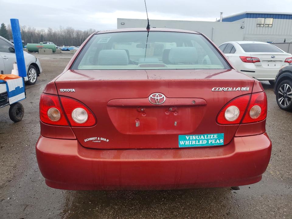 2007 Toyota Corolla VIN 2T1BR32E07C734484 COPART salvage auction — MINOR DENT/SCRATCHES, On - Permit No Brand - Fit, sold $1,000 on 2026-07-03 (photo 6)