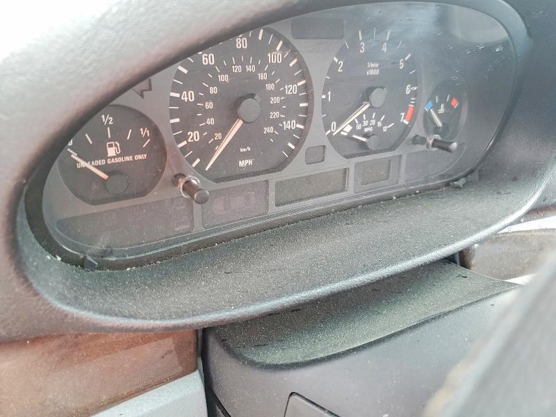 2003 BMW 3 series VIN WBAET374X3NJ40388 COPART salvage auction — FRONT END, TX - SALVAGE VEHICLE TITLE (P), sold $300 on 2026-07-09 (photo 9)