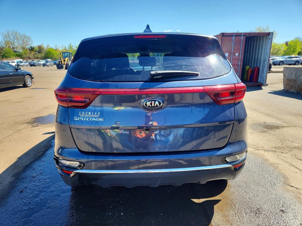 2021 Kia Sportage VIN KNDPMCAC7M7866126 COPART salvage auction — FRONT END, Ct - Cert Of Title-Salvage, sold $2,700 on 2026-07-14 (photo 6)