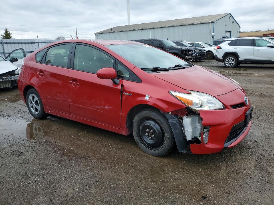 2012 Toyota Prius VIN JTDKN3DU7C1504858 COPART salvage auction — FRONT END, On - Permit No Brand - Unfit, sold $4,000 on 2026-07-16 (photo 4)
