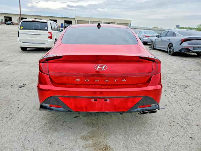 2020 Hyundai Sonata VIN 5NPEL4JA2LH058985 COPART salvage auction — FRONT END, In - Cert Of Title-Salvage Title, sold $2,300 on 2026-07-10 (photo 6)
