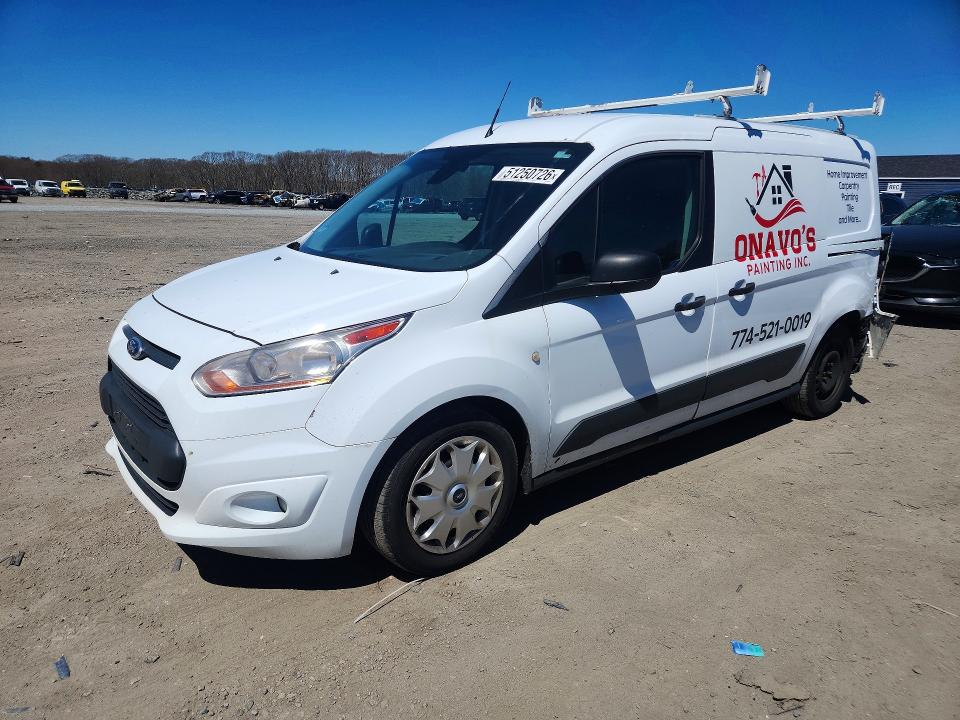 2016 Ford Transit VIN NM0LS7F76G1282666 COPART salvage auction — REAR END, MA - CERT OF TITLE-RECONSTRCTD COLL, sold $350 on 2026-07-22 (photo 1)