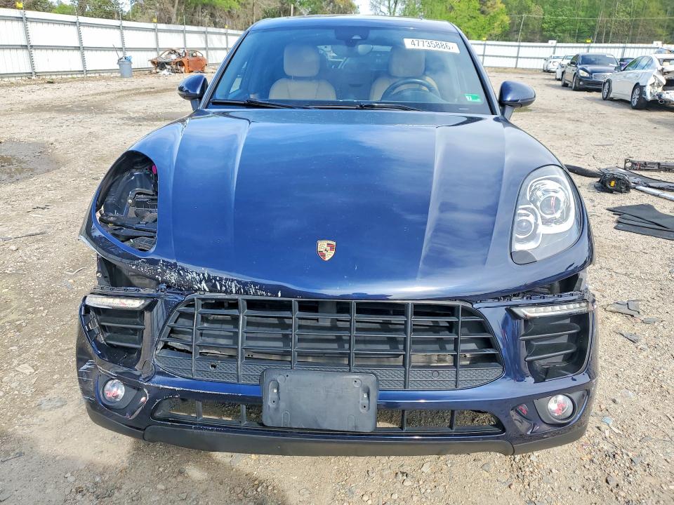 2018 Porsche Macan VIN WP1AA2A52JLB18072 COPART salvage auction — FRONT END, Va - Cert Of Title - Salvage, sold $10,700 on 2026-07-14 (photo 5)