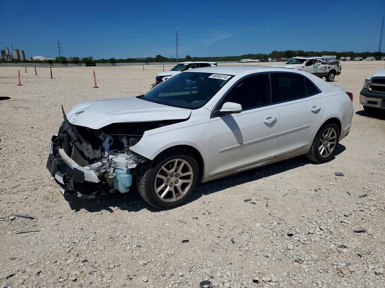 2016 Chevrolet Malibu Limited VIN 1G11C5SA8GF106372 COPART salvage auction — Front End, TX - SALVAGE VEHICLE TITLE, sold $450 on 2026-06-25 (photo 1)