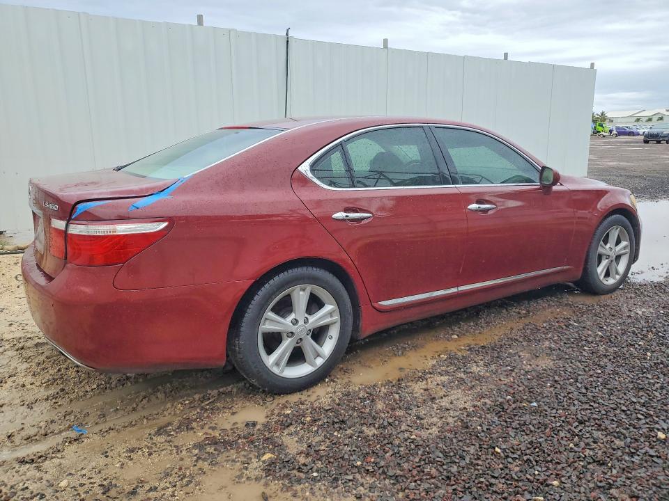 2007 Lexus Ls VIN JTHBL46F275037954 COPART salvage auction — MINOR DENT/SCRATCHES, Hi - Cert Of Title-Repossession, sold $175 on 2026-07-20 (photo 3)