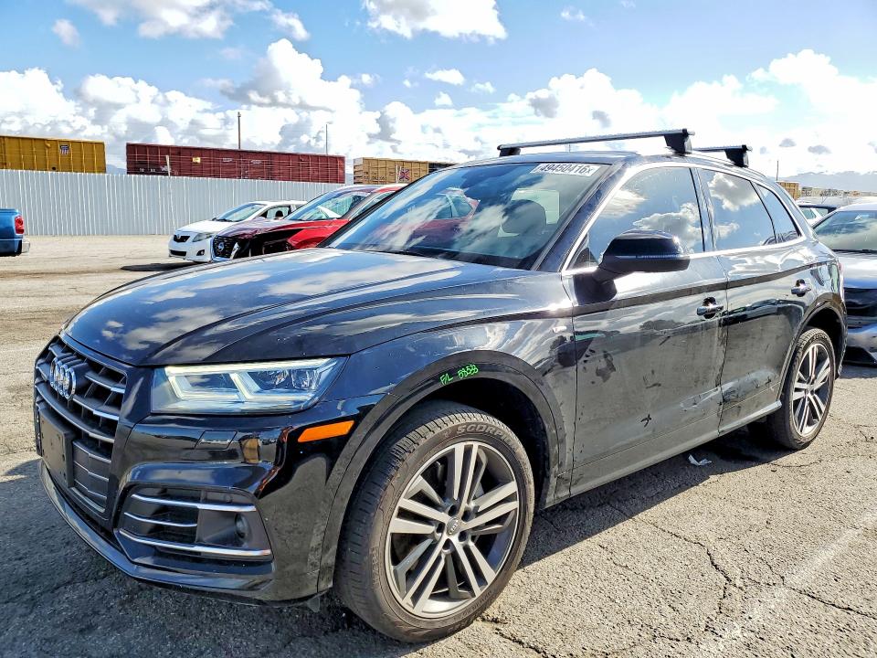 2020 Audi Q5 VIN WA1E2AFY1L2070077 COPART salvage auction — SIDE, Ca - Salvage Certificate, sold $13,200 on 2026-07-07 (photo 1)
