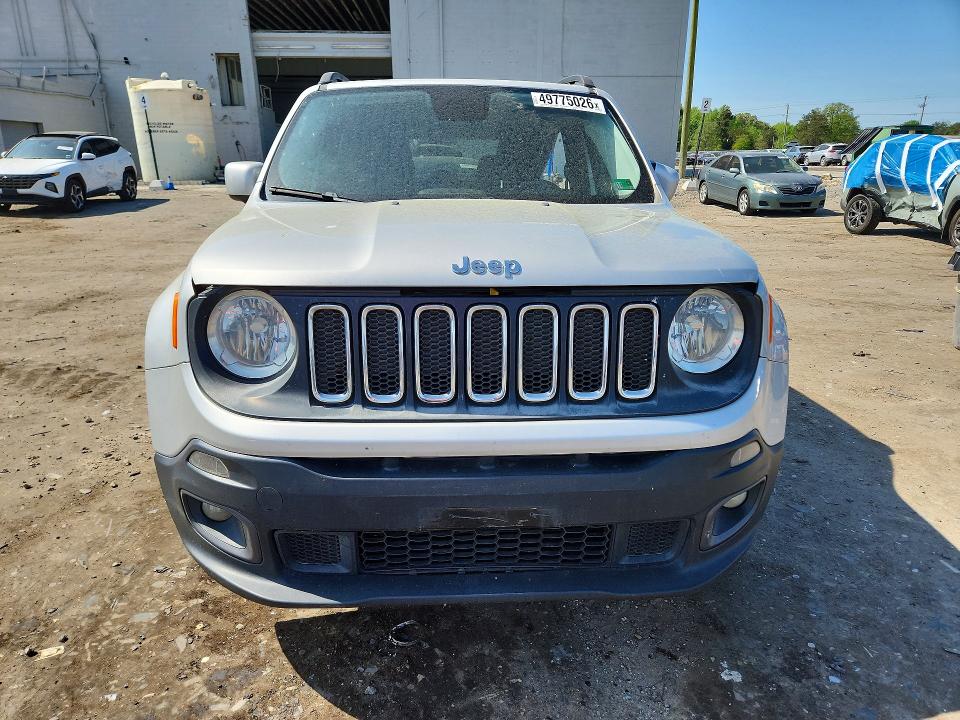 2016 Jeep Renegade VIN ZACCJABT9GPD97221 COPART salvage auction — SIDE, Va - Cert Of Title - Salvage, sold $1,100 on 2026-07-15 (photo 5)