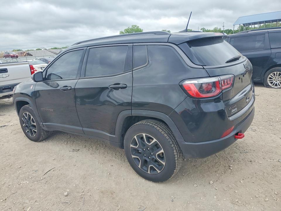 2020 Jeep Compass VIN 3C4NJDDB2LT207891 COPART salvage auction — HAIL, Ks - Cert Of Title-Salvage, sold $4,150 on 2026-07-02 (photo 2)