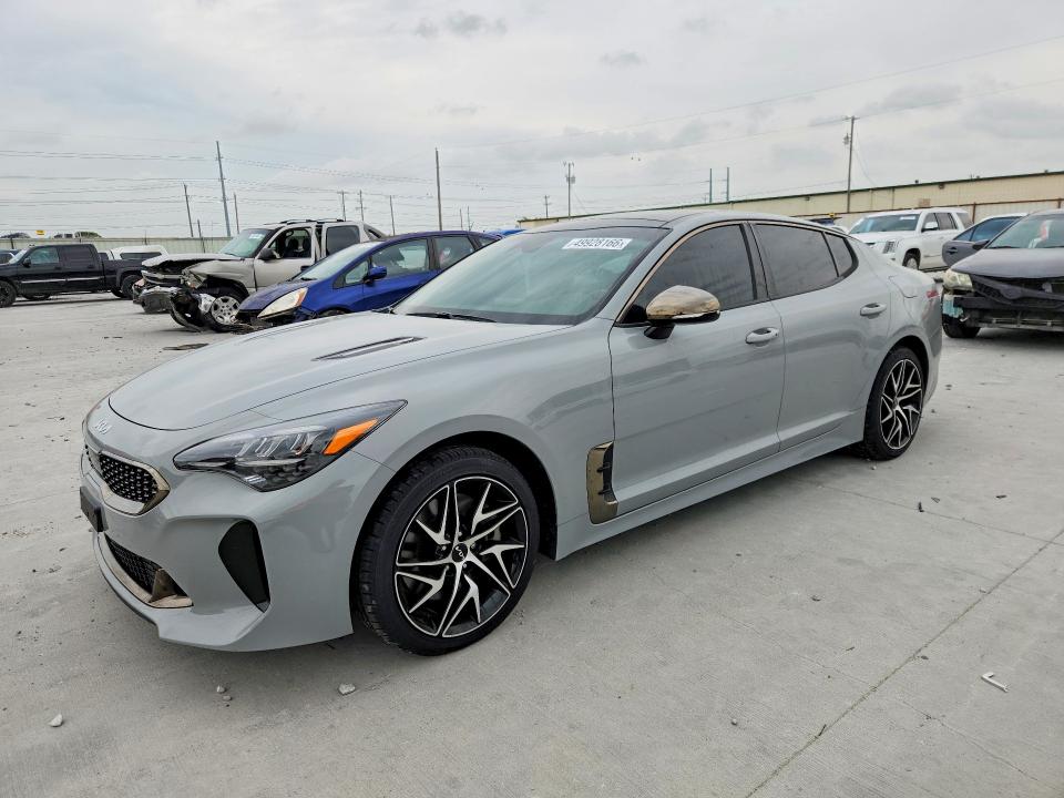 2022 Kia Stinger VIN KNAE35LD3N6113659 COPART salvage auction — SIDE, Tx - Certificate Of Title, sold $250 on 2026-07-21 (photo 1)