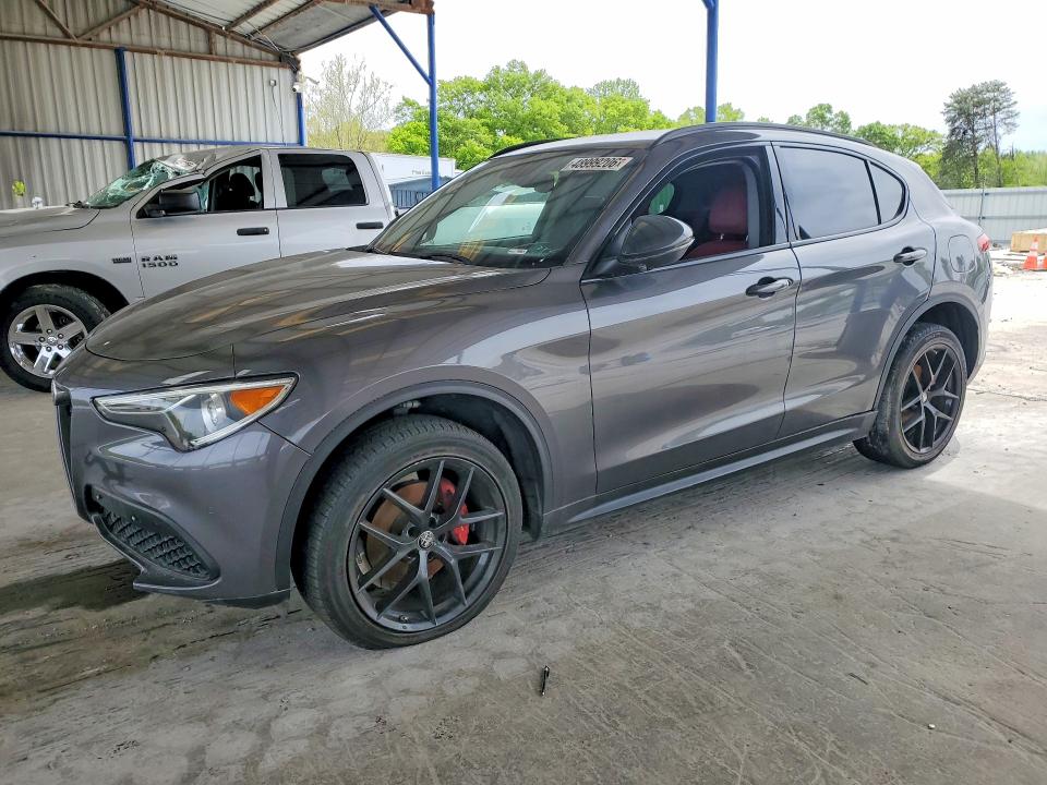 2019 Alfa romeo Stelvio VIN ZASPAJAN4K7C70457 COPART salvage auction — MINOR DENT/SCRATCHES, VA - CERTIFICATE OF TITLE (P), sold $5,000 on 2026-07-30 (photo 1)
