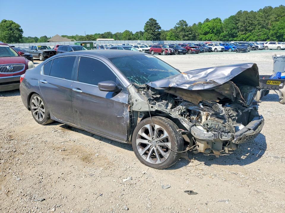 2015 Honda VIN 1HGCR2F5XFA147996 COPART salvage auction — FRONT END, Ms - Cert Of Title-Salvaged, sold $750 on 2026-07-03 (photo 4)