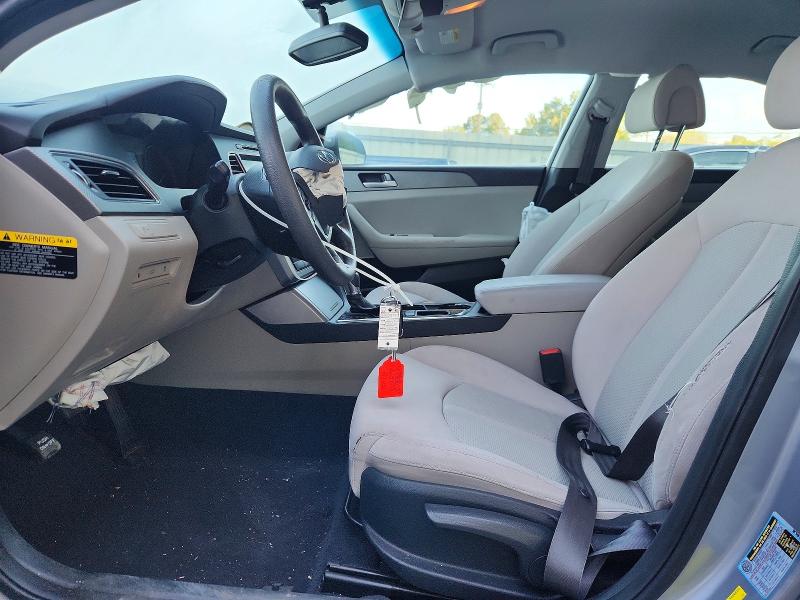 2016 Hyundai Sonata VIN 5NPE24AF7GH381739 COPART salvage auction — FRONT END, La - Cert Of Title-Salvage, sold $725 on 2026-07-02 (photo 7)