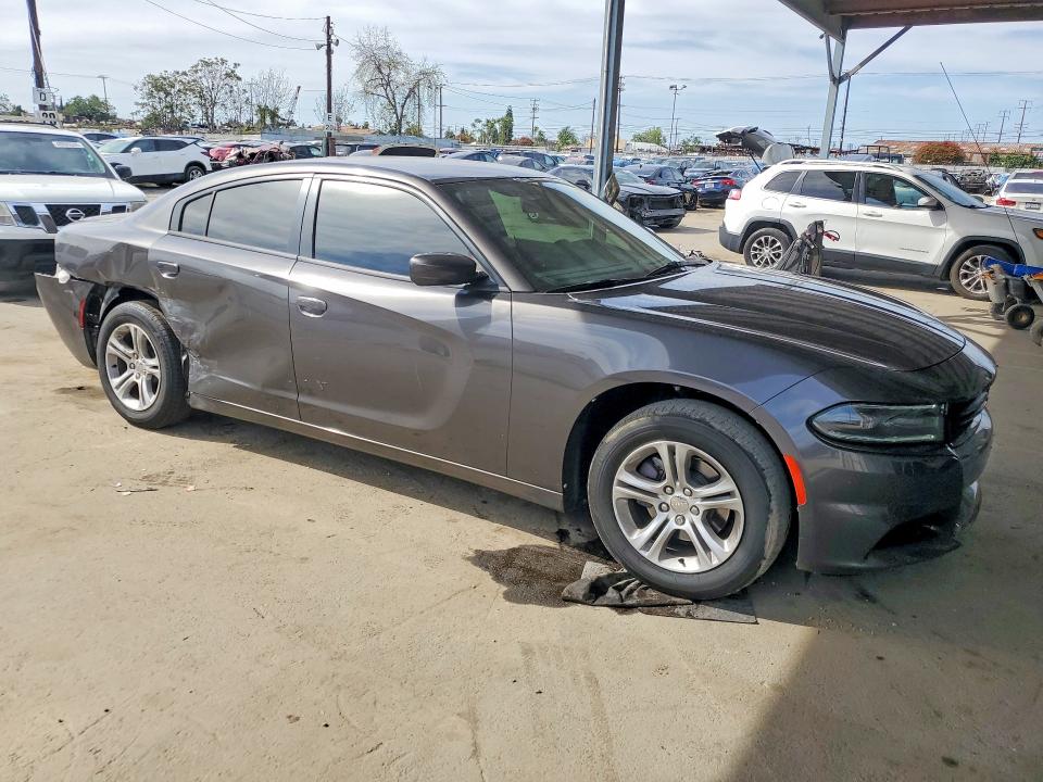 2019 Dodge Charger VIN 2C3CDXBG3KH707620 COPART salvage auction — REAR END, Ca - Salvage Certificate, sold $3,950 on 2026-07-02 (photo 4)