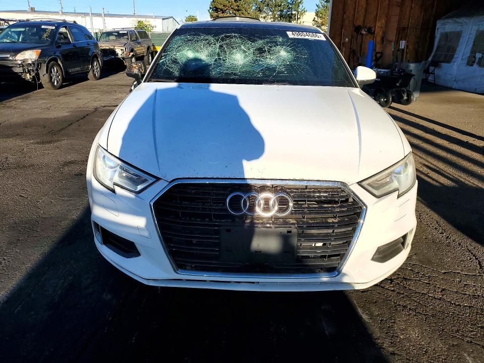 2018 Audi A3 VIN WAUAUGFF5J1094527 COPART salvage auction — FRONT END, Co - Public - Salvage Title, sold $3,800 on 2026-07-18 (photo 5)