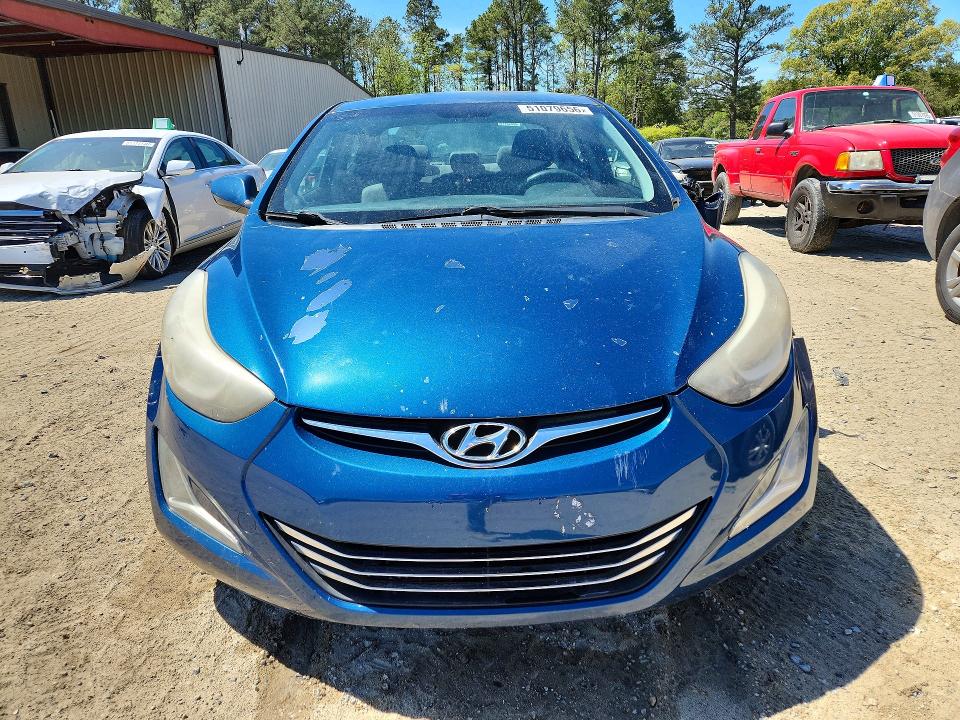 2015 Hyundai Elantra VIN KMHDH4AE6FU381961 COPART salvage auction — SIDE, De - Salvage Certificate, sold $1,050 on 2026-07-07 (photo 5)